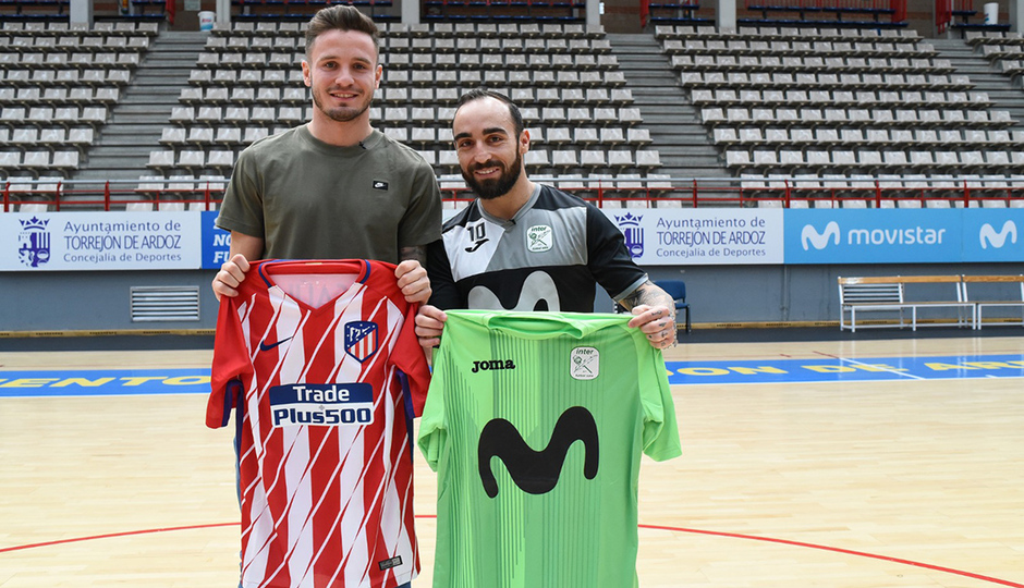 Saúl learned some tricks from the 'magician' Ricardinho to get ready for Atleti-Sporting CP